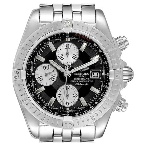 breitling 1884 bentley a13353 black|breitling a13356 chronomat evolution.